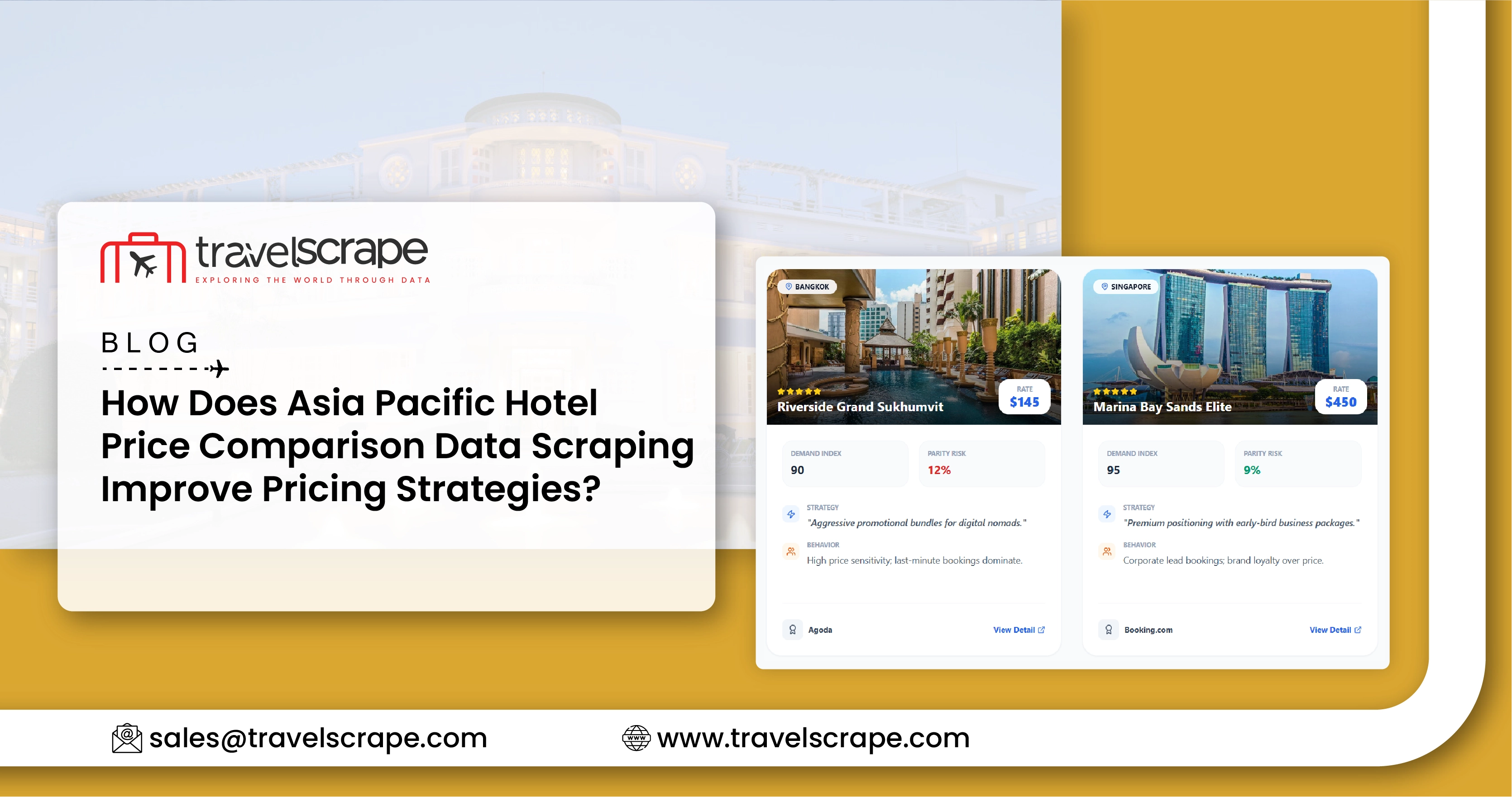 Leverage Asia Pacific Hotel Price Comparison Data Scraping