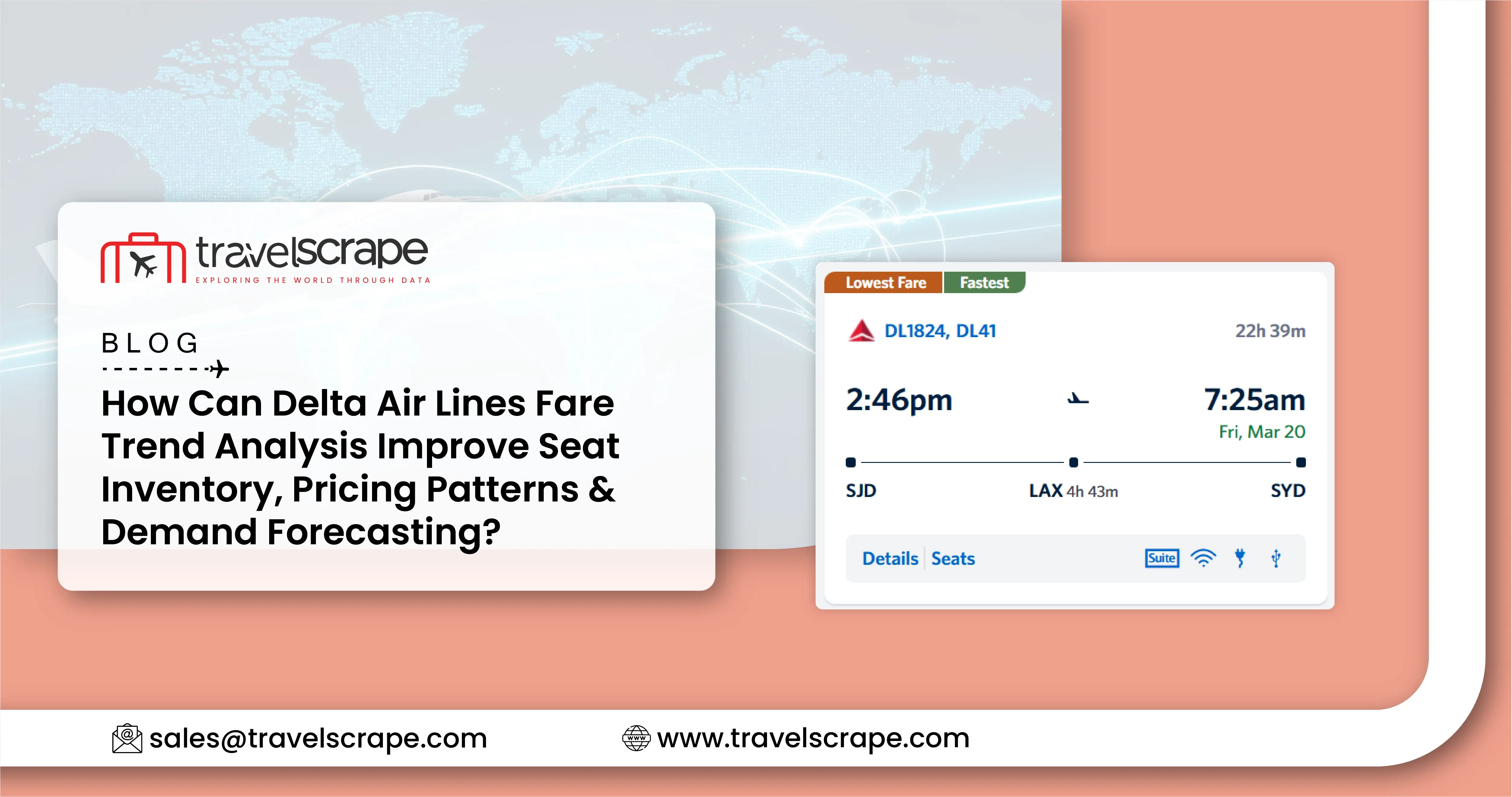 Delta Air Lines Fare Trend Analysis for Demand Forecasting