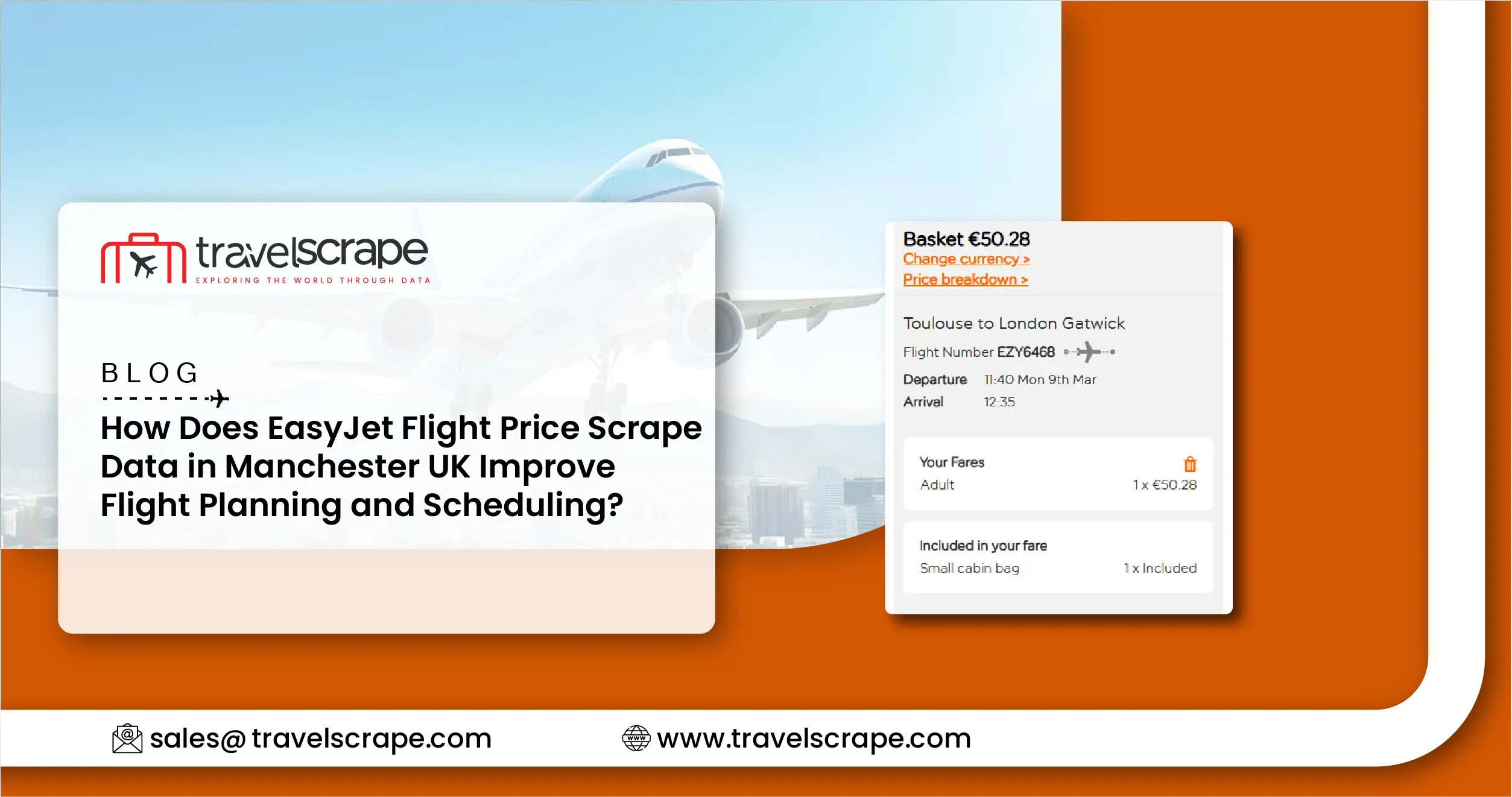 EasyJet Flight Price Scrape Data in Manchester UK for Flight Planning