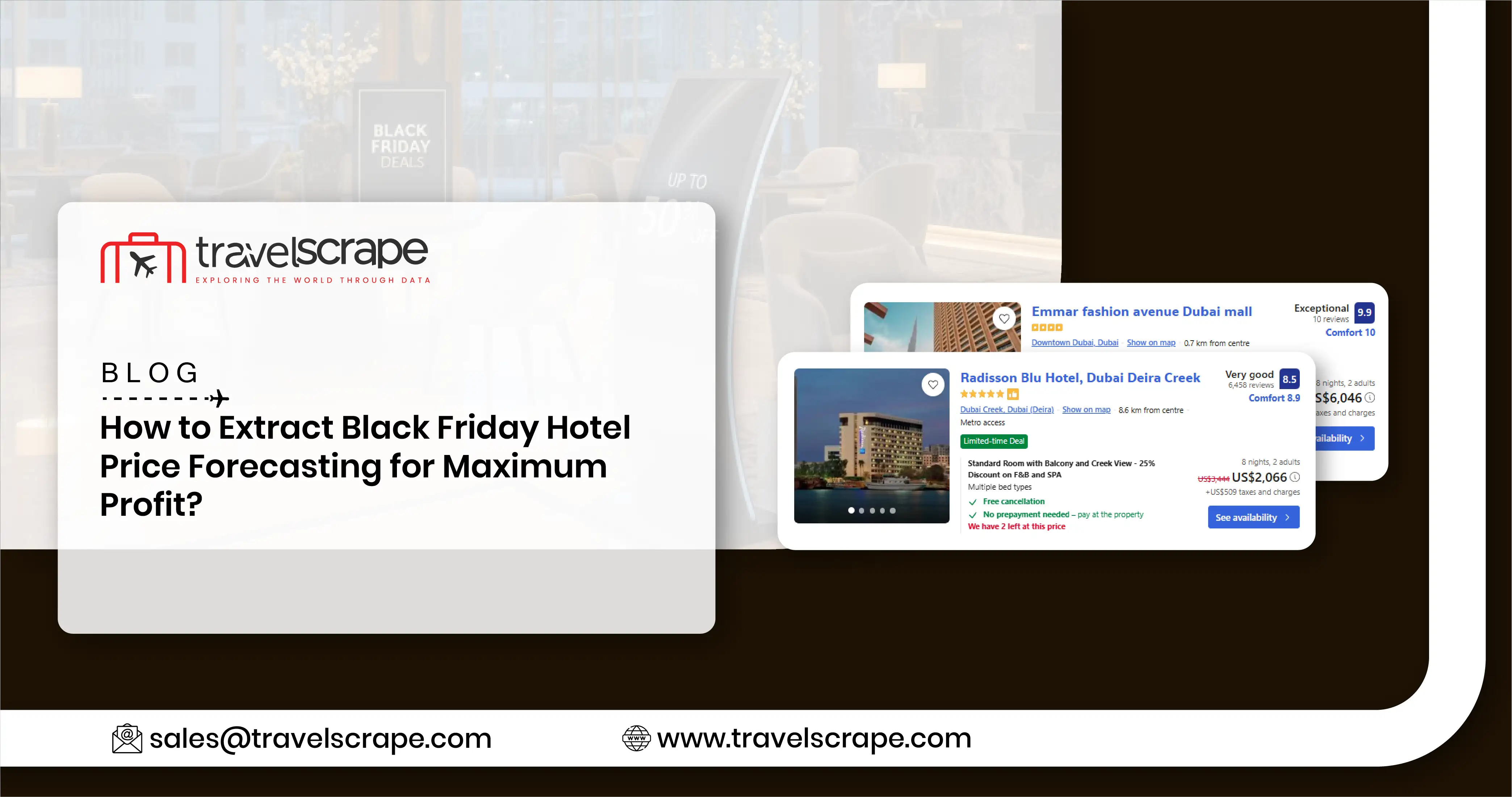 Extract Black Friday Hotel Price Forecasting for Maximum Profit