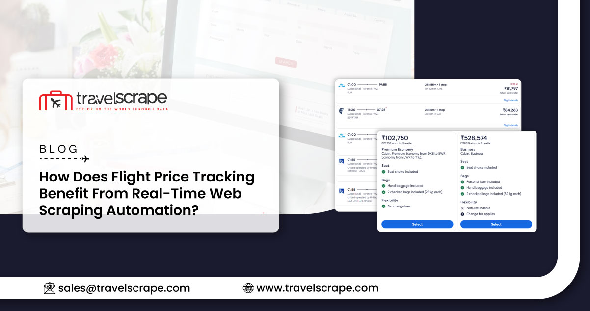 How Does Flight Price Tracking Benefit From Real-Time Web Scraping Automation? How Does Flight Price Tracking Benefit From Real-Time Web Scraping Automation?