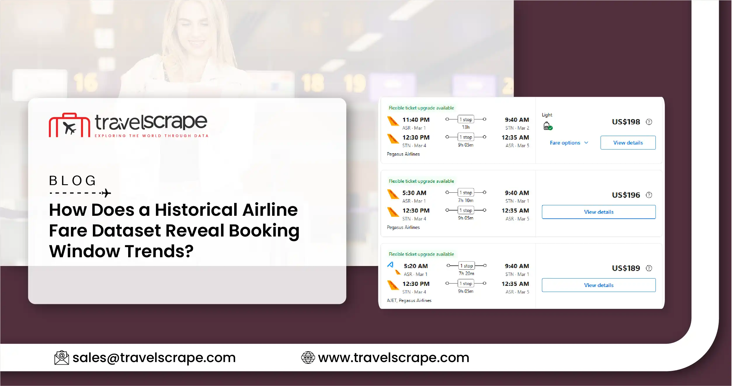 Leverage Historical Airline Fare Dataset for Booking Window Trends