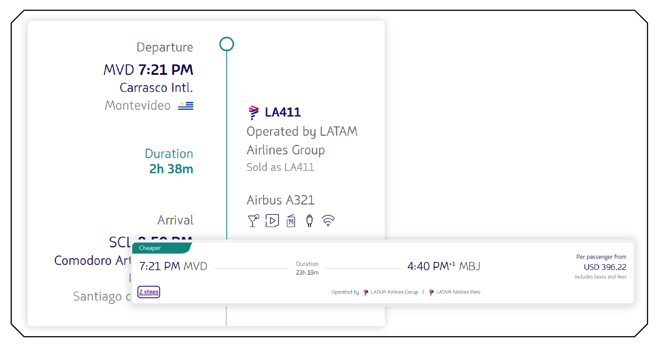 LATAM Airlines Route and Schedule Monitoring