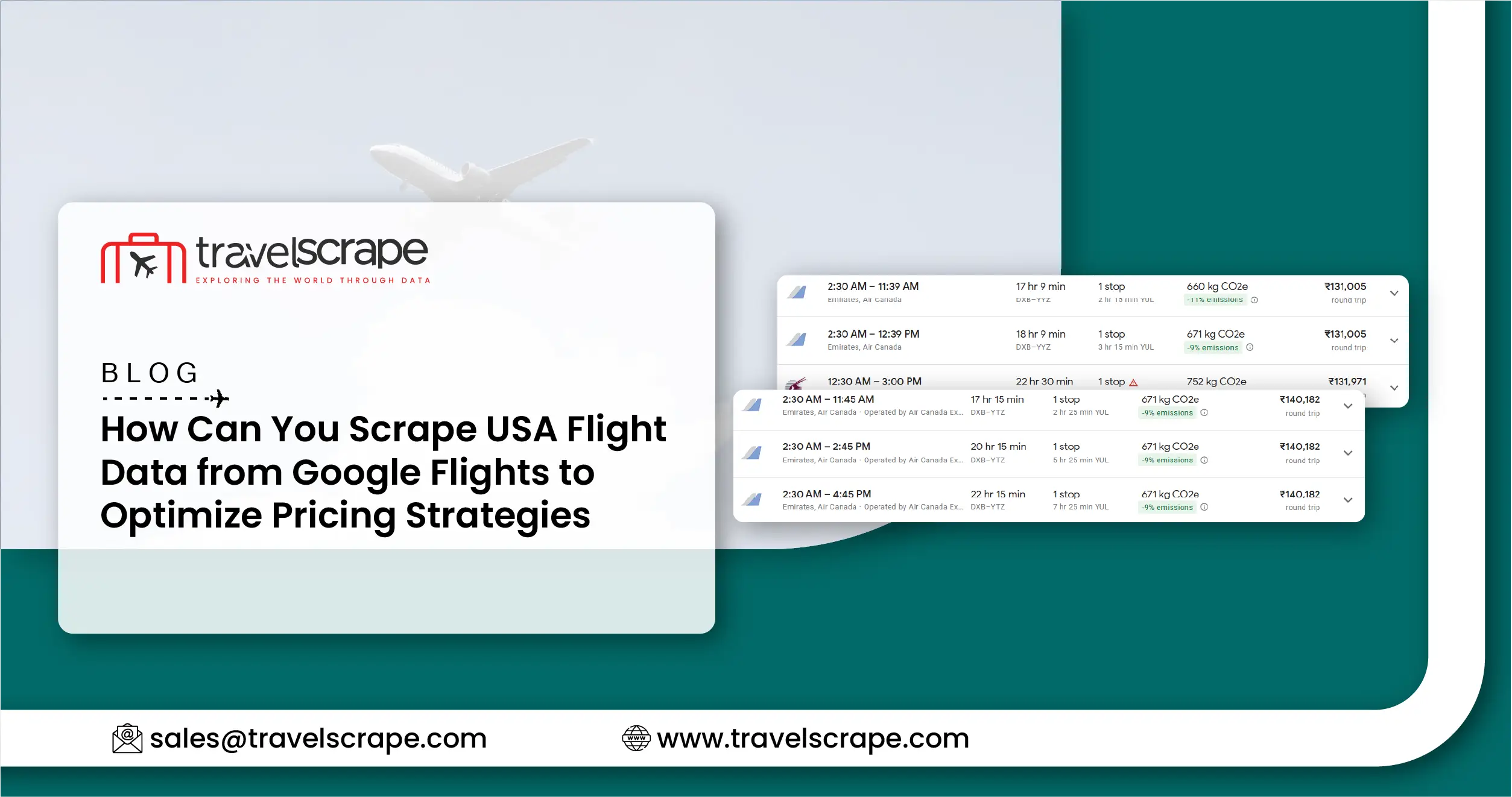 How Can You Scrape USA Flight Data from Google Flights to Optimize Pricing Strategies-01 