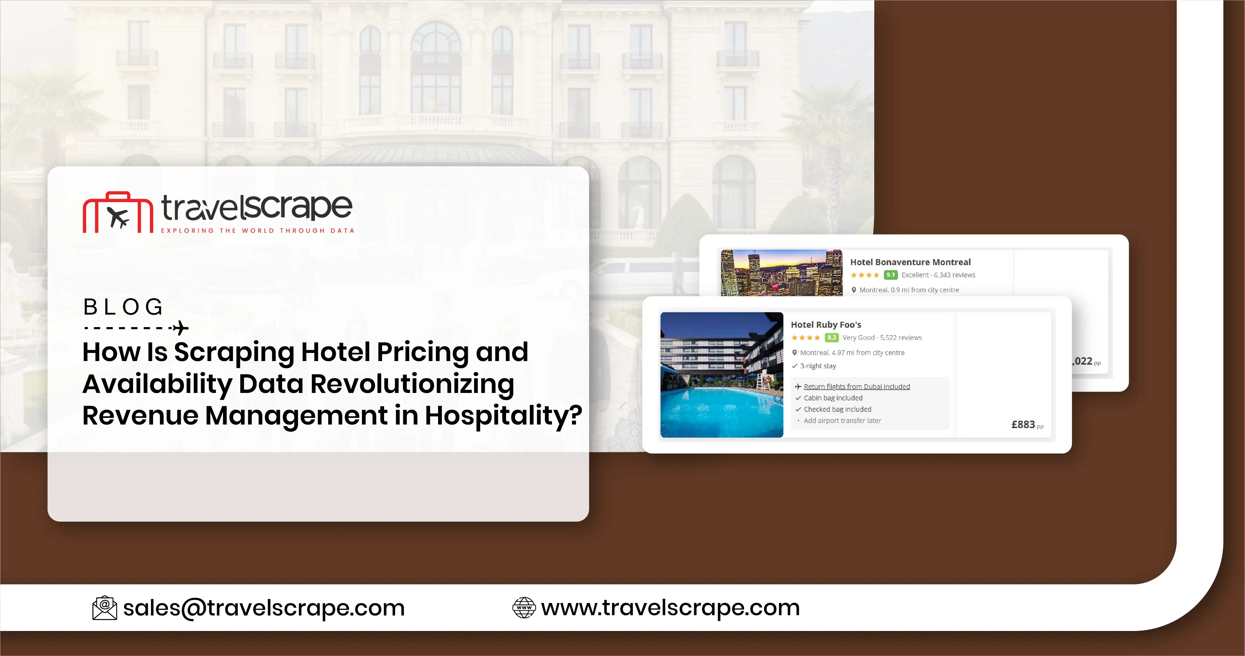 Scraping Hotel Pricing and Availability Data for Revenue Management