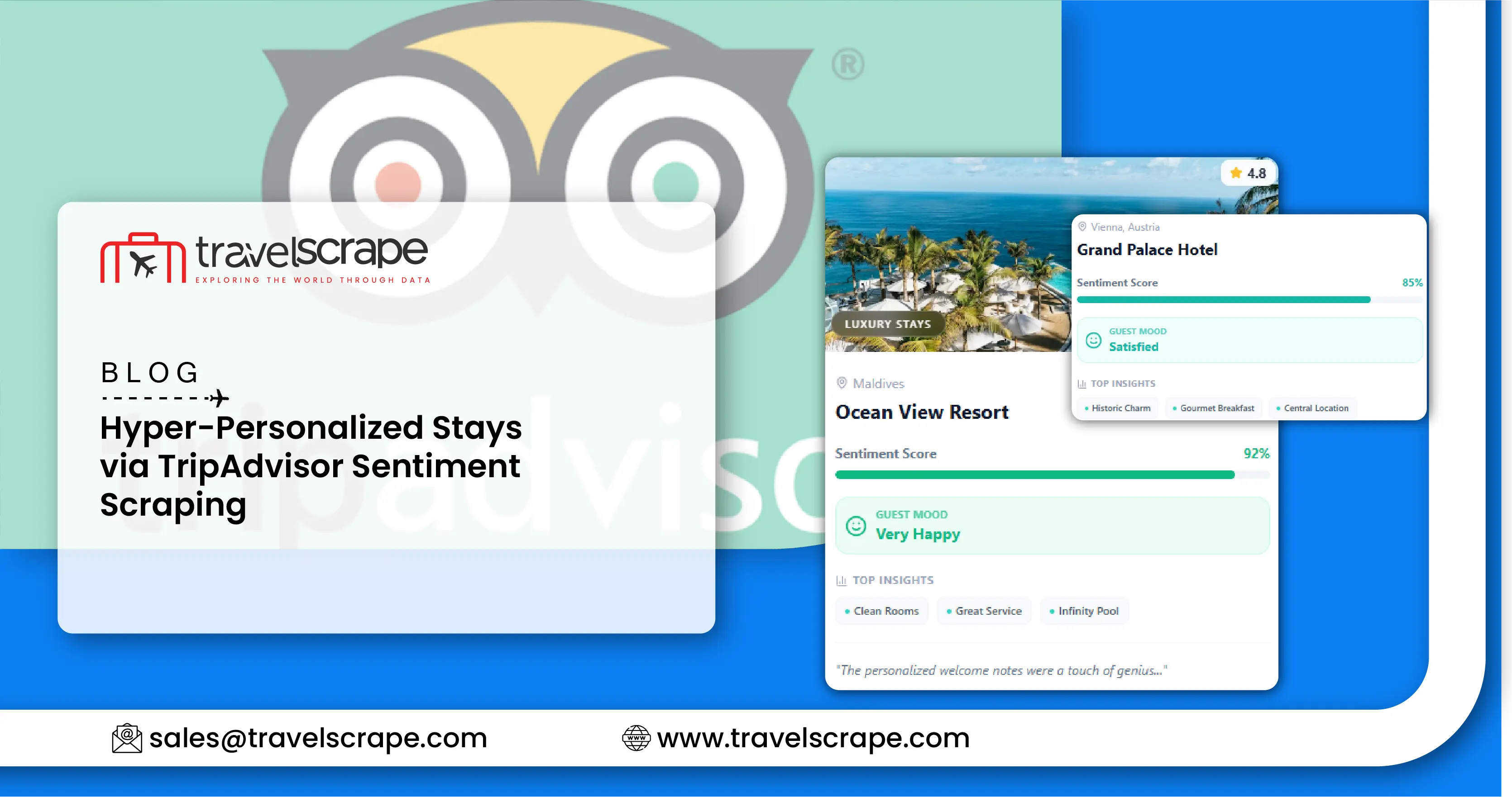 Hyper-Personalized Stays: TripAdvisor Sentiment Scraping