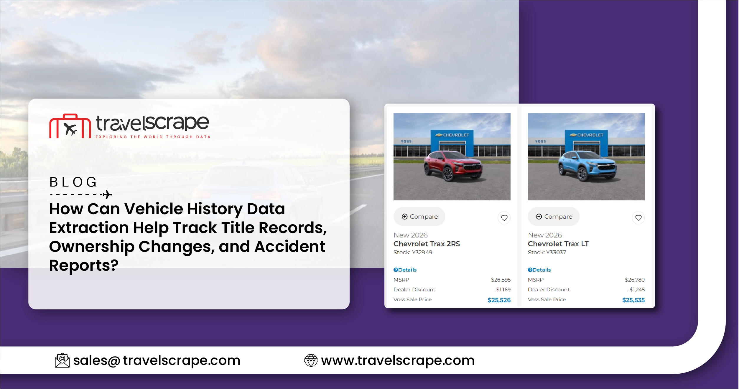 Vehicle History Data Extraction to Track Title Records