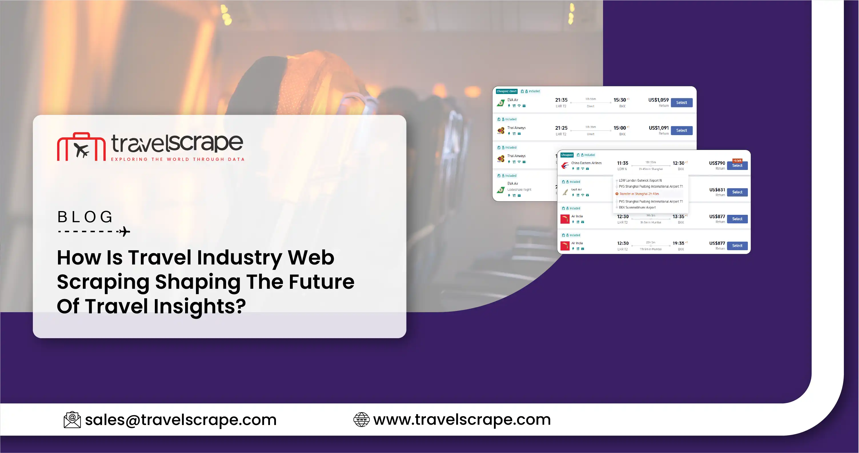 How Is Travel Industry Web Scraping Shaping The Future Of Travel Insights? How Is Travel Industry Web Scraping Shaping The Future Of Travel Insights?