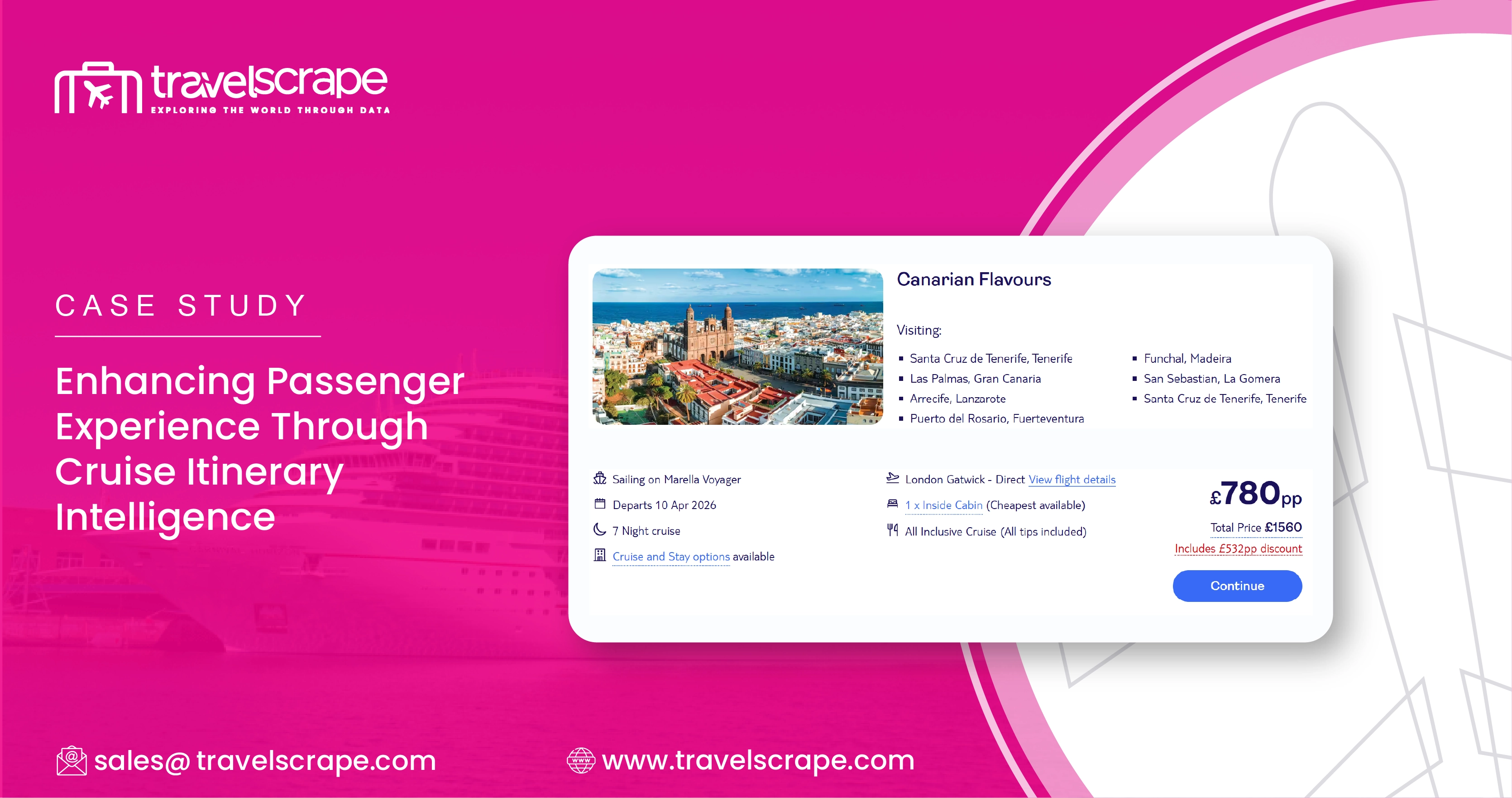 Enhancing Passenger Experience Through Cruise Itinerary Intelligence
