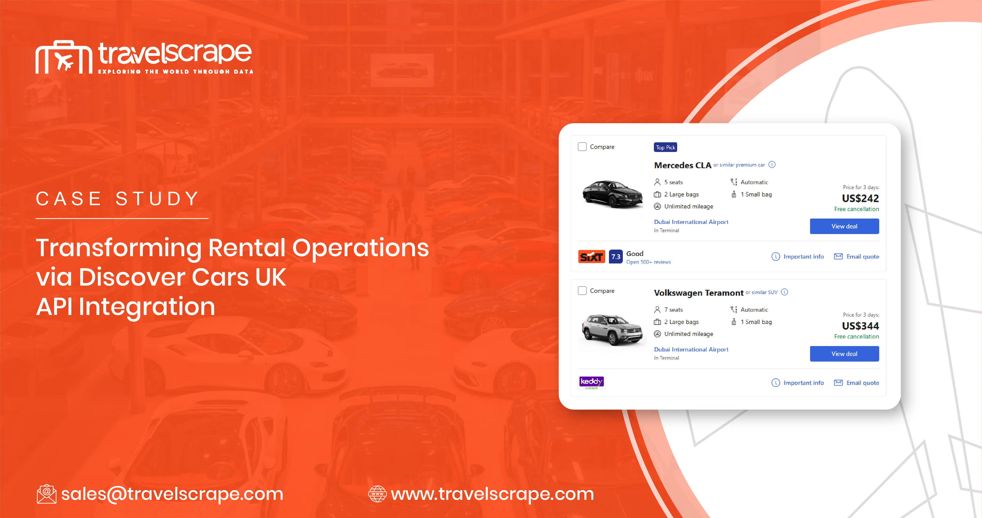 Transforming Rental Operations via Discover Cars UK API Integration