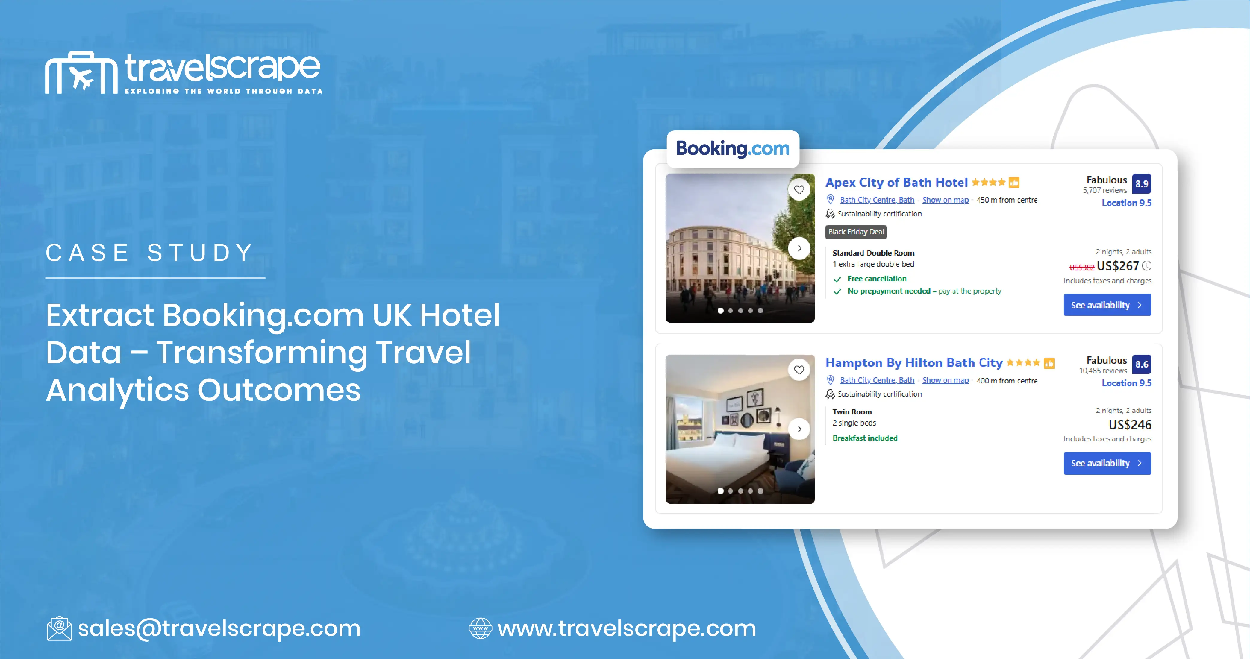 Extract Booking.com UK Hotel Data – Transforming Travel Analytics Outcomes