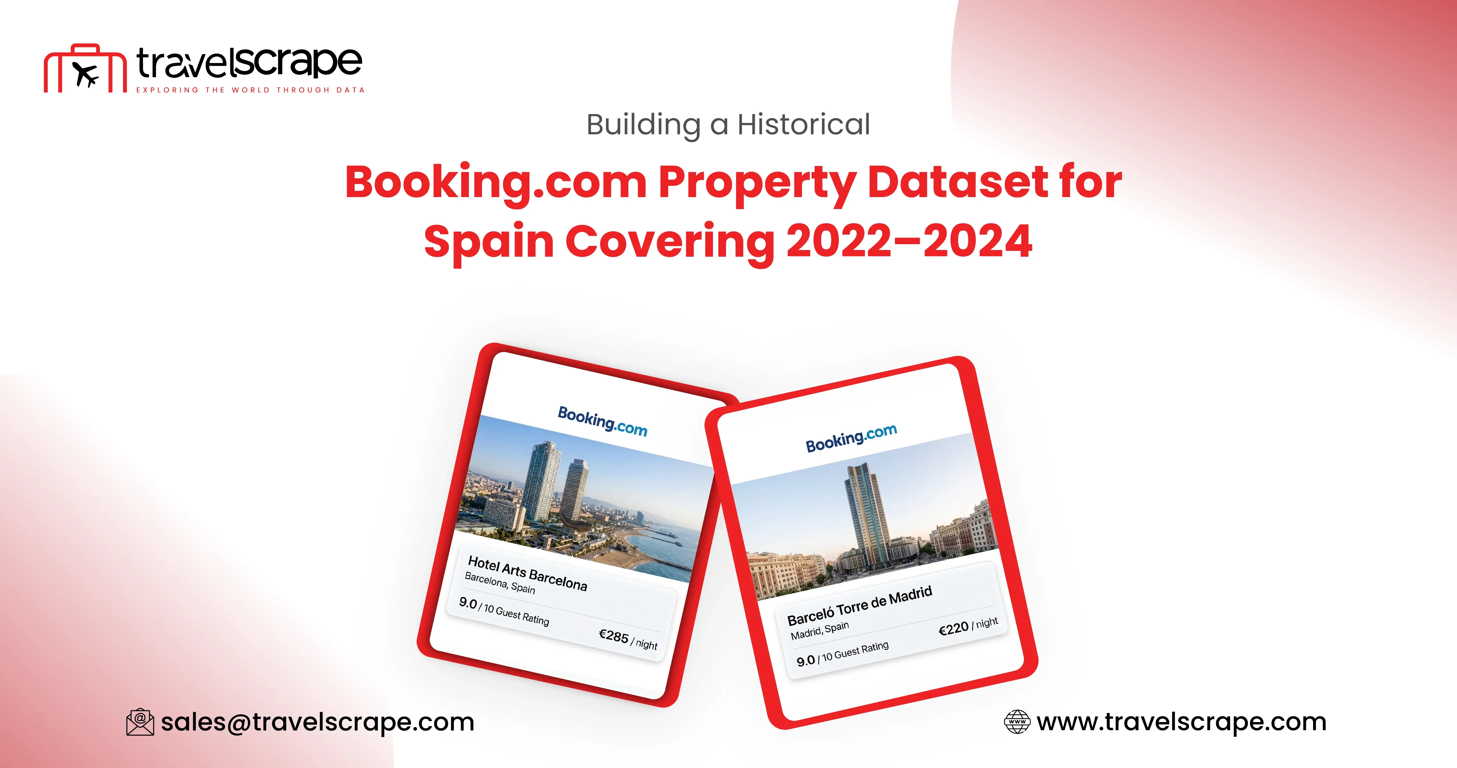 Building a Historical Booking.com Property Dataset for Spain