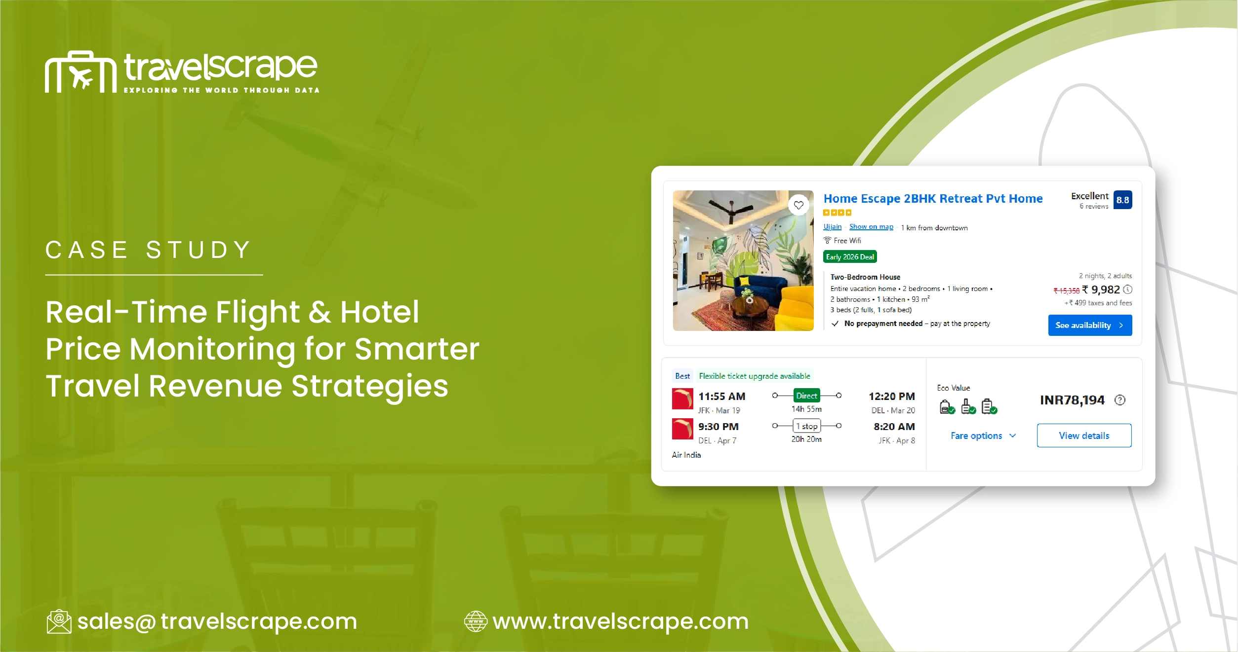 Real-Time Flight & Hotel Price Monitoring for Revenue Strategies
