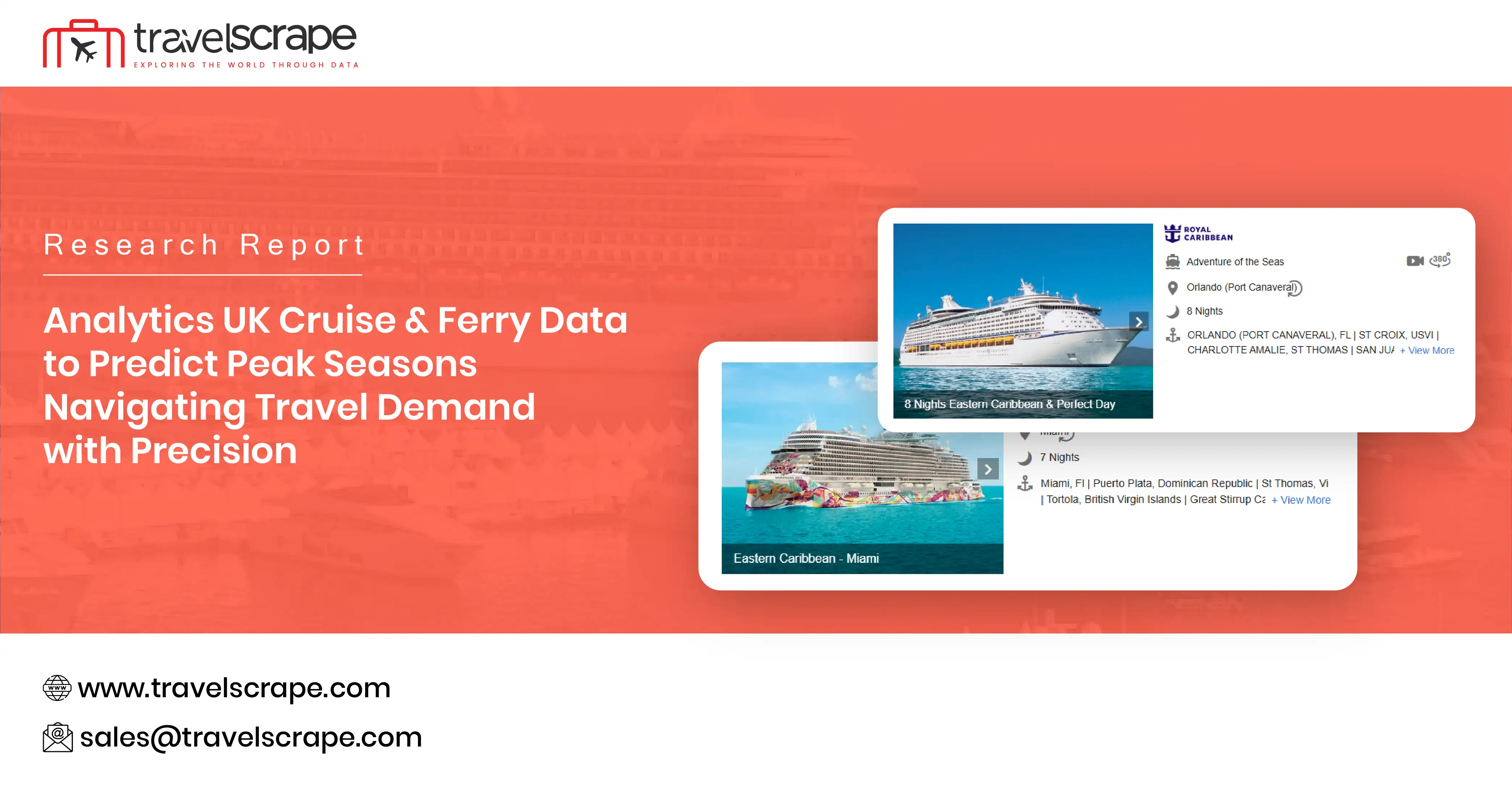Analytics UK Cruise & Ferry Data to Predict Peak Seasons