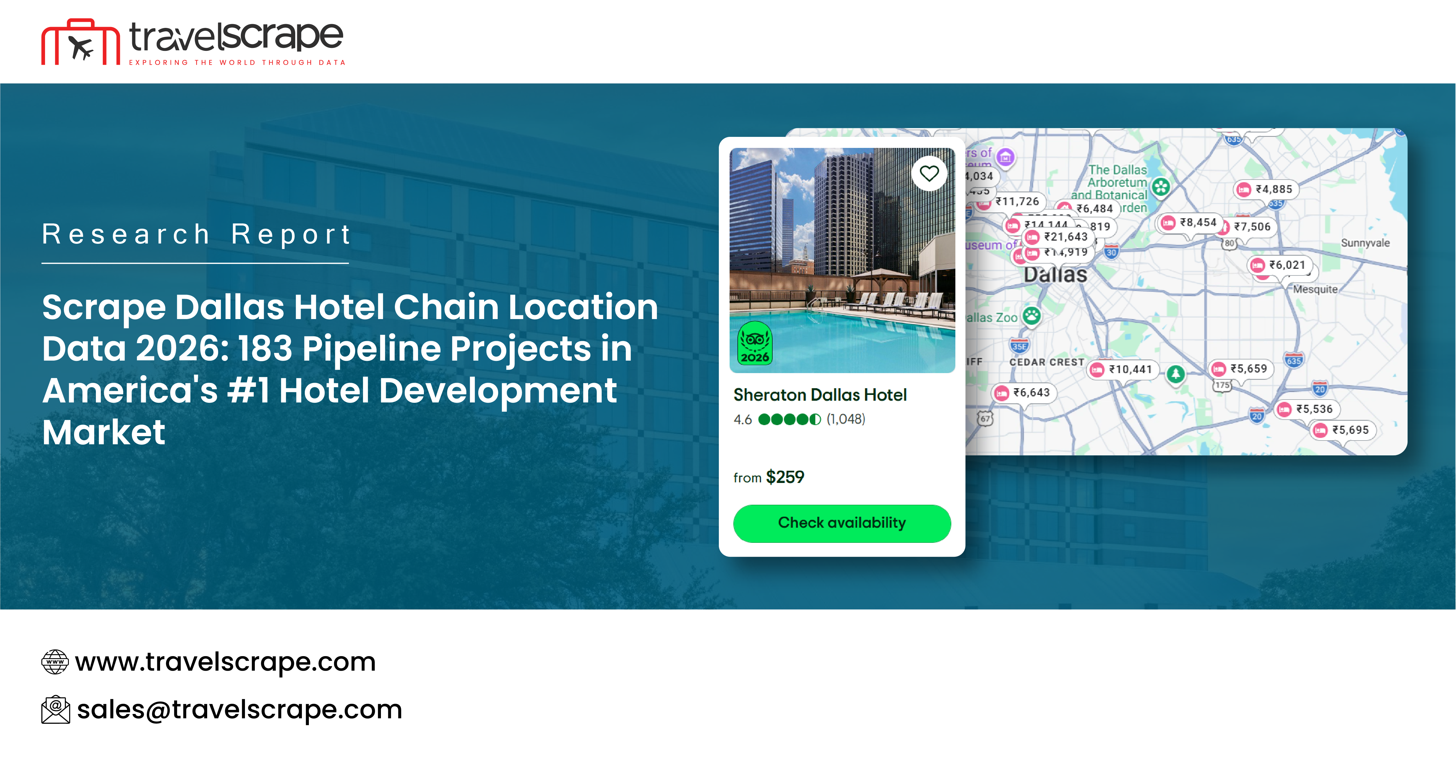 Scrape Dallas Hotel Chain Location Data 2026